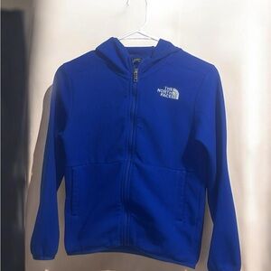The North Face Kids Royal Blue Zip-Up Hoodie